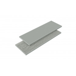 APS13156 Fascia Board Double Sided Silver Grey
