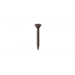 APS13159 Colour Matched Screws 24mm (Box of 100) Chocolate