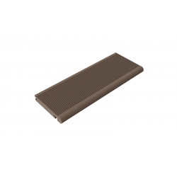 APS13166 Composite Decking Starter Board (Grooved) 3.6m Chocolate