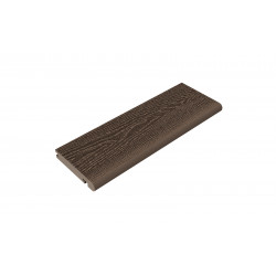 APS13173 Composite Decking Starter Board (Wood Grain) 3.6m Chocolate