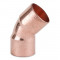 APS8683 15mm End Feed 45° Elbow Copper