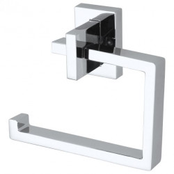 APS8967 Haceka Edge Toilet Roll Holder without Cover Chrome Chrome