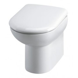 Hudson Reed | CBW001 | Linton Back To Wall Pan and Seat | White