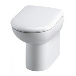 Hudson Reed | CBW002 | Comfort Height Linton Back To Wall Pan and Seat | White