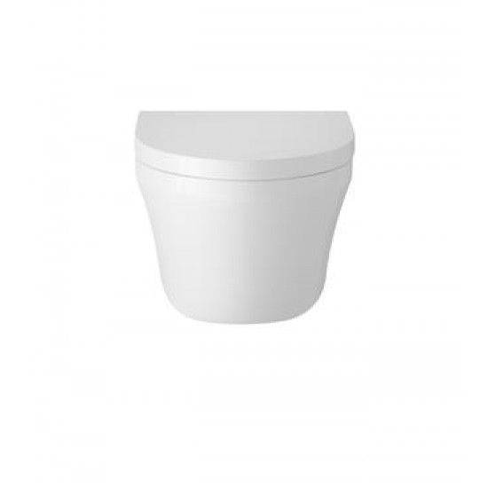 APS4769 Luna Wall Hung Pan and Seat White
