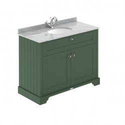 APS5577 1000mm Cabinet & Marble Top (1TH) Hunter Green