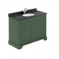 APS5587 1000mm Cabinet & Marble Top (1TH) Hunter Green