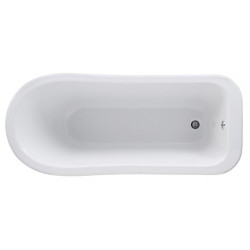 Hudson Reed | RL1490M1 | 1500 Slipper Freestanding Bath | White