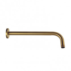 APS12857 Round Shower Wall Arm Brushed Brass