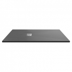 APS13017 Grey Slate Tray Slimline / Rectangular Shower Tray 1600 x 800mm Grey