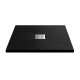 APS13023 Slate Tray Slimline / Square Shower Tray 800 x 800mm Black