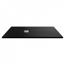 APS13029 Slate Tray Slimline / Rectangular Shower Tray 1600 x 800mm Black