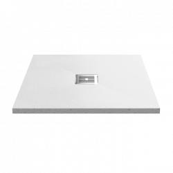 APS13035 Slate Tray Slimline / Square Shower Tray 800 x 800mm White