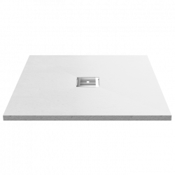 APS13036 Slate Tray Slimline / Square Shower Tray 900 x 900mm White