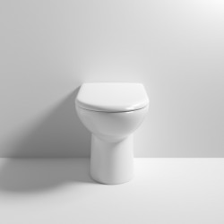 Nuie | BTW006 | Comfort Height Back To Wall Pan | White