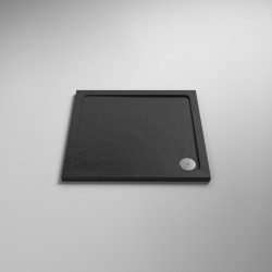 APS5095 Square Shower Tray 700x700mm Slate Grey