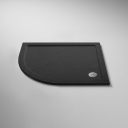 APS5139 Offset Quadrant Shower Tray LH 900x760mm Slate Grey