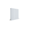 APS5411 Horizontal Double Panel Radiator 600 x 586 High Gloss White