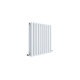 APS5411 Horizontal Double Panel Radiator 600 x 586 High Gloss White