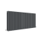 APS5422 Horizontal Double Panel Radiator 600 x 1398 Anthracite
