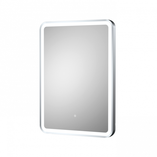 APS5487 Hydrus Framed LED Touch Sensor Mirror 700x500 Silver