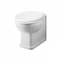 Nuie | NCS806 | Back To Wall Pan | White