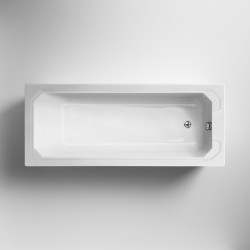 APS5954 Art Deco Bath (1700x750) White
