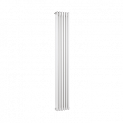 Nuie | HX311 | Triple Column Traditional Radiator | High Gloss White