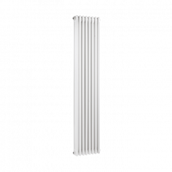 Nuie | HX312 | Triple Column Traditional Radiator | High Gloss White