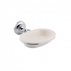 APS6121 Soap Dish Chrome/White