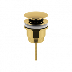APS6133 Universal Push Button Basin Waste Brushed Brass