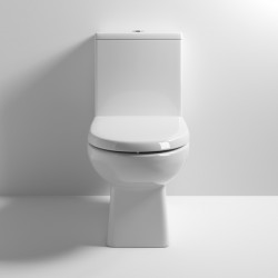 Nuie | CSS004 | Asselby Close Coupled WC | White