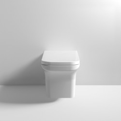 Nuie | NCG540 | Ava Wall Hung Pan & SC Seat | White