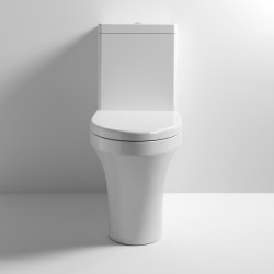 Nuie | CMA011 | Provost Comfort Height Flush to Wall Pan, Cistern & Seat | White