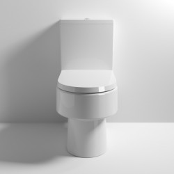 Nuie | CPV006 | Ambrose Semi Flush to Wall WC | White