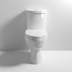 Nuie | NCS250 | Ivo Pan & Cistern | White