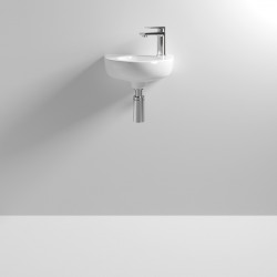 Nuie | NCU932 | 350mm Wall Hung Basin | White