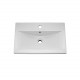 APS6424 600 WH Single Drawer Vanity & Basin 1 Stone Grey