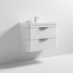 Nuie | FPA005 | Parade 800 W/H 2 Drawer Basin & Cabinet | High Gloss White