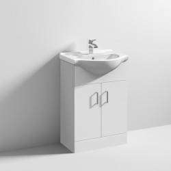 APS7264 Mayford 550mm Basin & Cabinet White Gloss