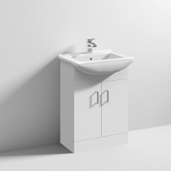 APS7267 Mayford 550mm Basin & Cabinet White Gloss