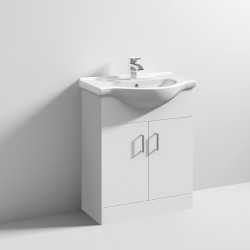 APS7269 Mayford 650mm Basin & Cabinet White Gloss
