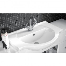 APS7269 Mayford 650mm Basin & Cabinet White Gloss