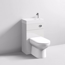 APS7325 500 2 in 1 WC/Basin Unit Gloss White