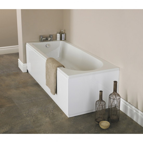 APS7690 Standard Single Ended Bath (1600x700) White