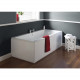 APS7717 Square Double Ended Bath 1700x750 White