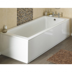 Nuie | BPR103 | 1600mm Bath Front Panel | White