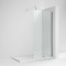 APS7876 760mm Wetroom Screen & Support Bar Polished Chrome