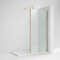 APS7993 Wetroom Screen 1000 x 1850 x 8mm Brushed Brass