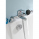 APS8043 Deck Mounted Bath Shower Mixer Chrome